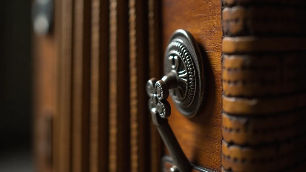 Antique accordion detail